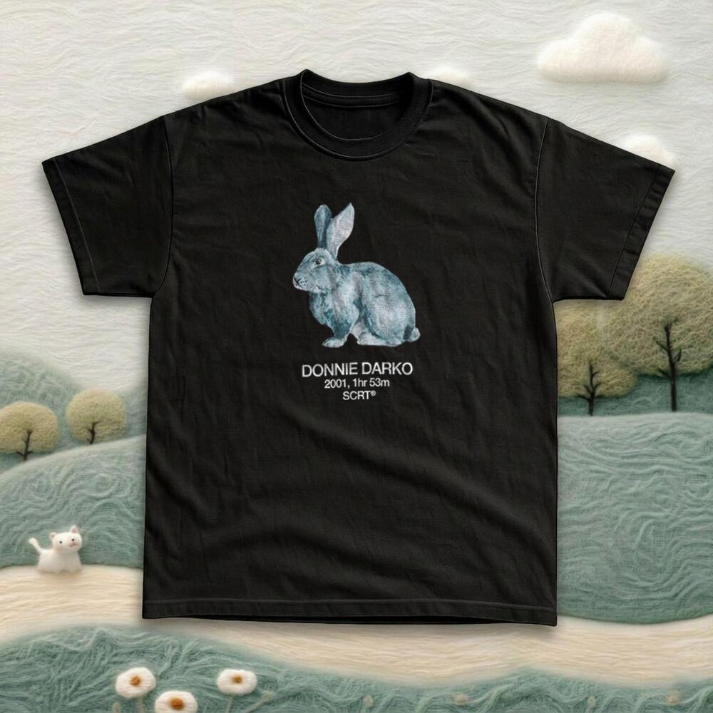 Rabbit Donnie Darko Movie Promo Design Graphic Tee